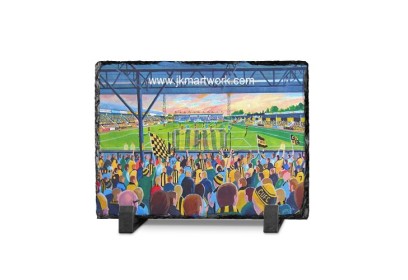 Abbey Stadium Fine Art Slate Presentation - Cambridge United FC